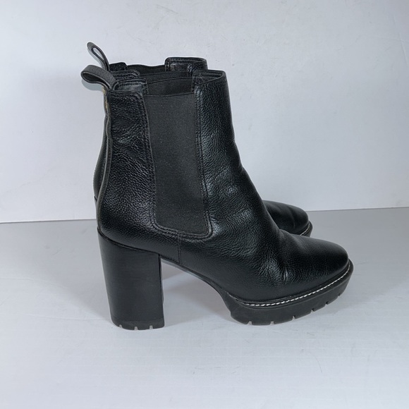 Tory Burch Carson Lug Sole Ankle Boots with Dustbag - Picture 4 of 16